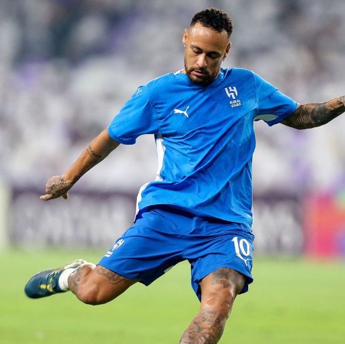 Neymar se ausentó, por lesiones, prácticamente todo el 2024 (Reuters)