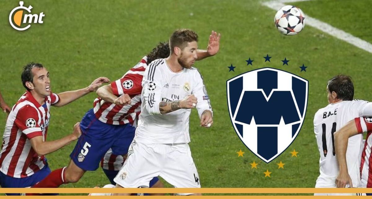 En su paso por Rayado, Sergio Ramos recordaría su gol en Lisboa (Reuters)