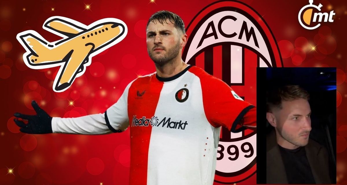 Santi Giménez jugará en el AC Milan.