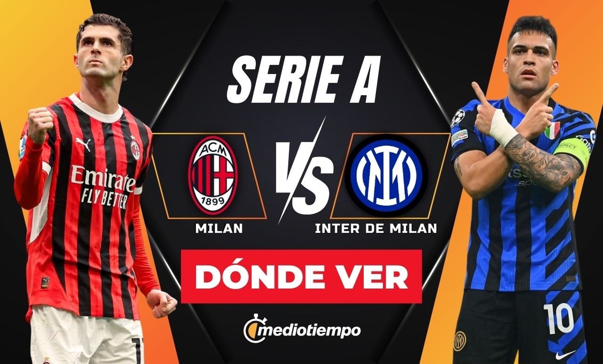 Milan vs Inter de Milán HOY: A qué hora y dónde ver partido de Serie A