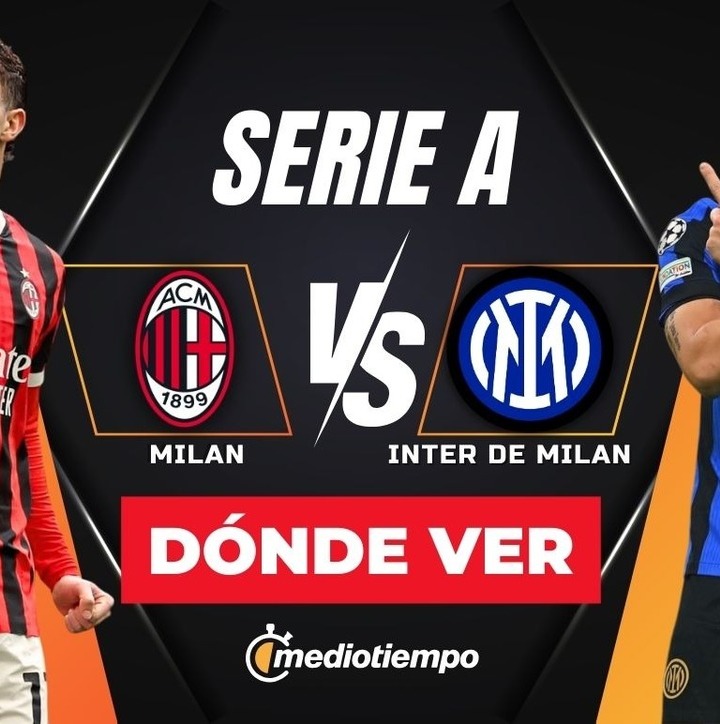 Milan vs Inter de Milán HOY: A qué hora y dónde ver partido de Serie A (Foto: Especial)