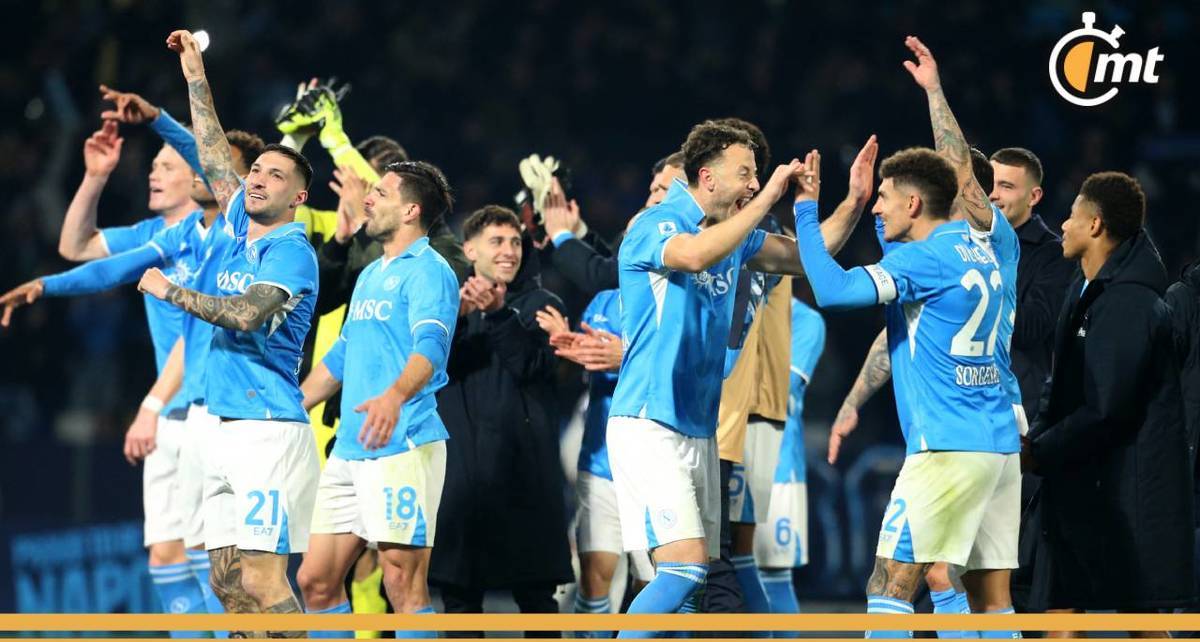 Napoli sigue estando en un gran momento (AFP)