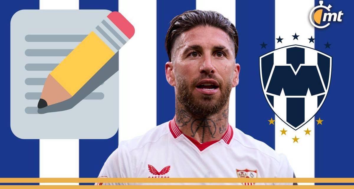 Sergio Ramos ya firmó un acuerdo con Rayados (EFE)