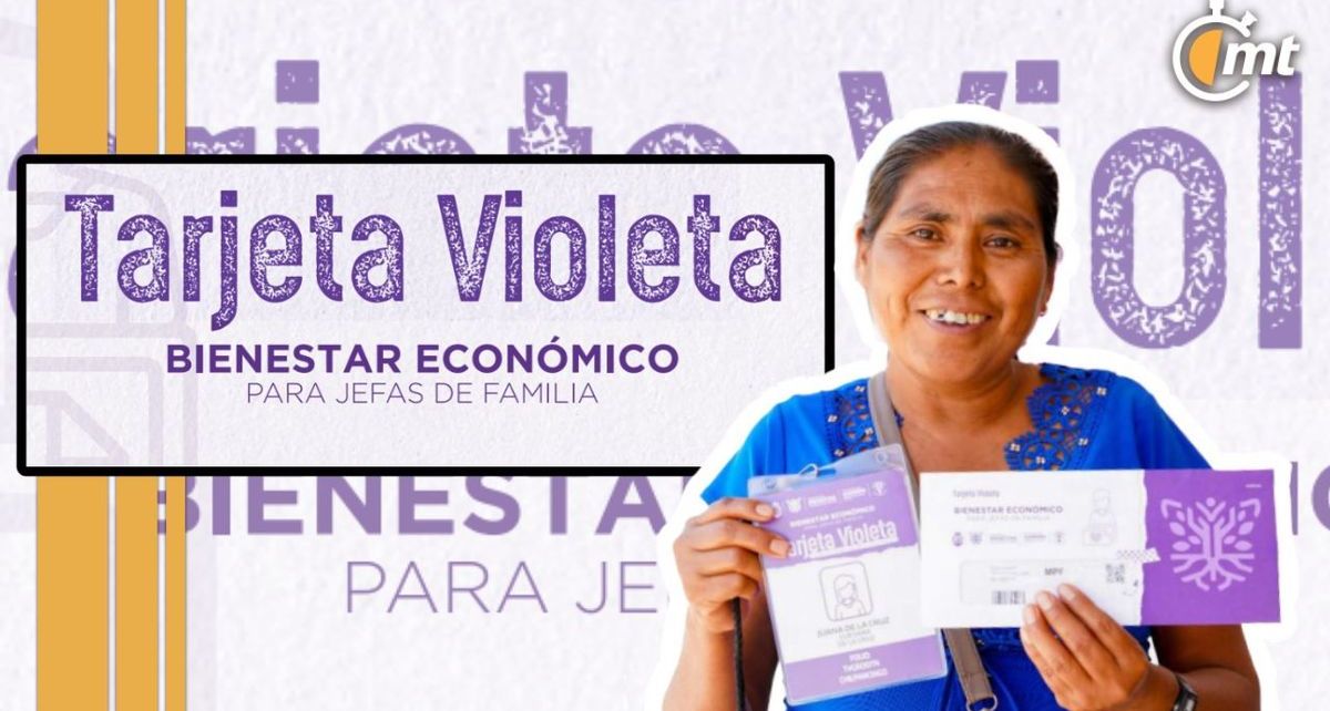 Tarjeta Violeta 2025; cómo obtener apoyo y quiénes pueden hacerlo