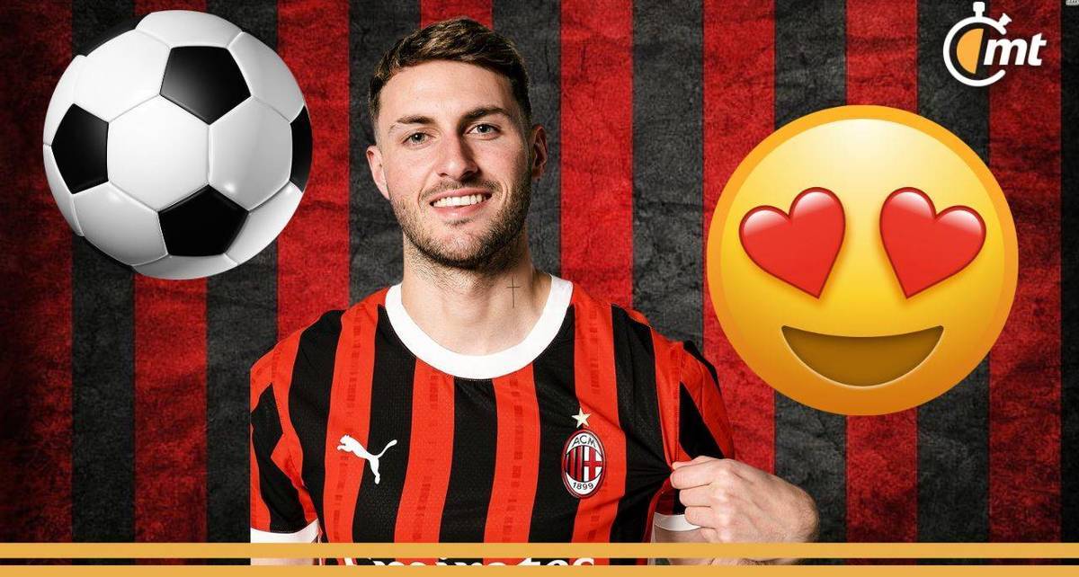 Gimenez y su amor por el futbol se debe al Milan (@acmilan)