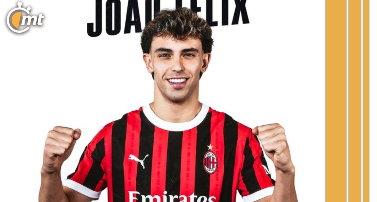 João Félix dejó al Chelsea para unirse al AC Milan (X @acmilan)