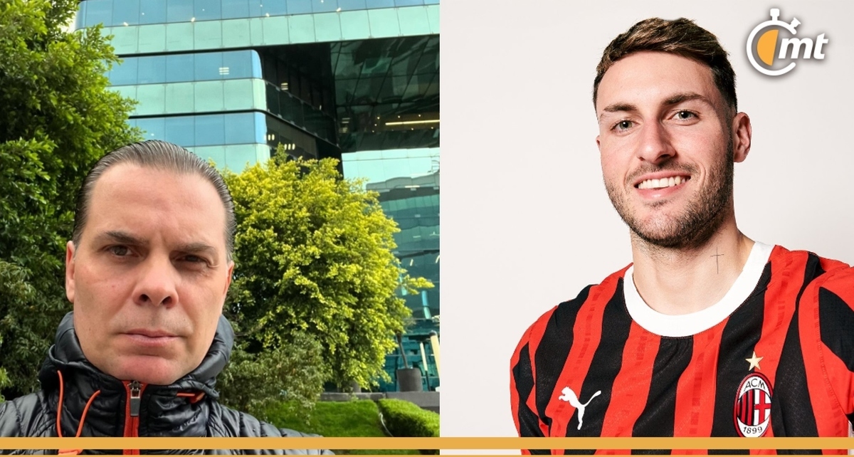 Martinoli habla sobre el fichaje de Santiago Giménez al AC Milan (Foto: @Martinoli/ACMilan)