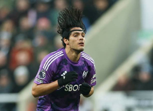 Raúl Jiménez, en un partido del Fulham (Reuters)