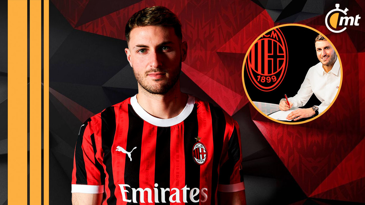 Santiago Gimenez fichó con el Milan hasta el verano del 2029 (Especial)