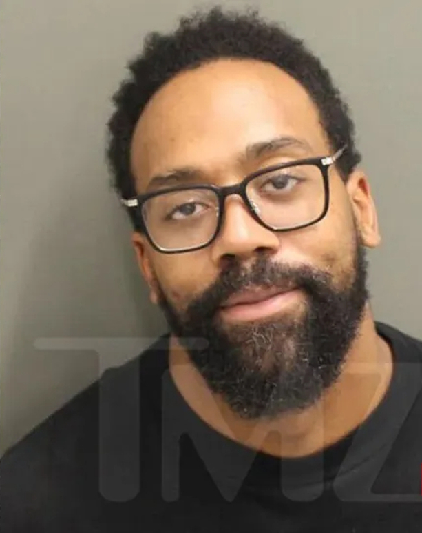 Foto de arresto de Marcus Jordan por posesión de cocaína. Foto: TMZ