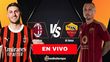 Sigue la transmisión del partido de Santi Gimenez HOY en Cuartos de Final: AC Milan vs Roma. FOTO: (Especial)