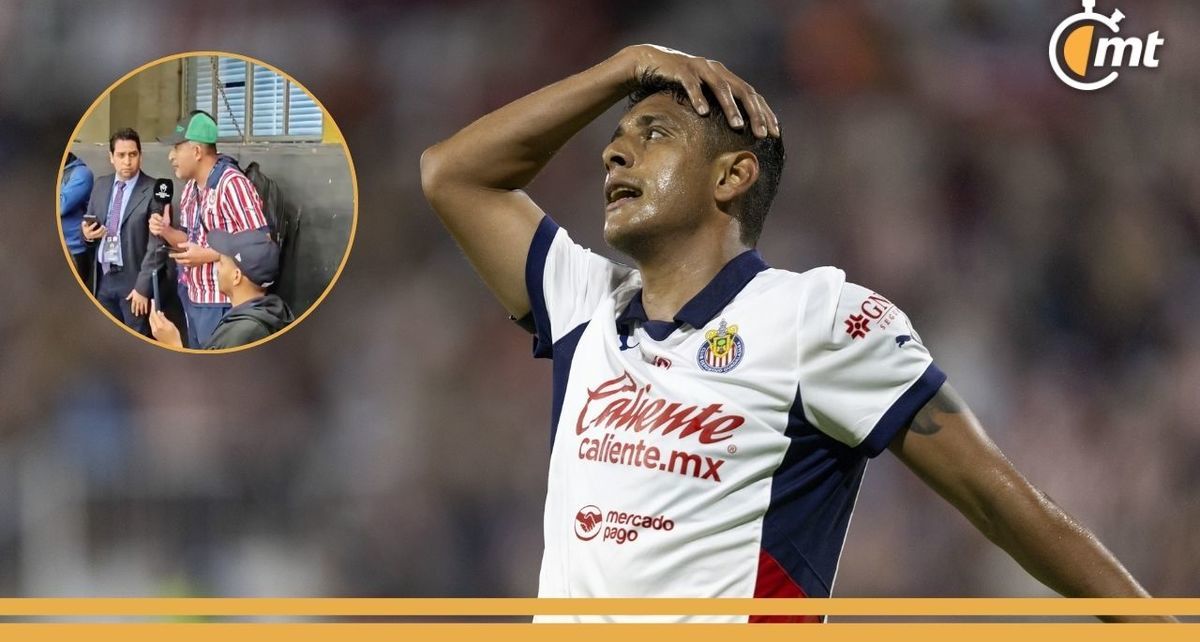 Aficionado de Chivas habló directamente con Óscar García tras el juego ante Cibao (Mexsport)