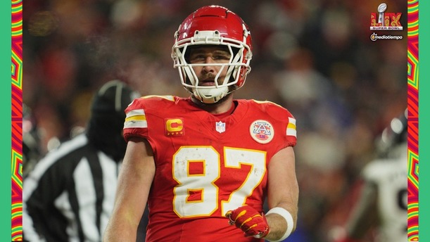 Travis Kelce, estrella de los Kansas City Chiefs (Reuters)