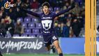 Santiago López, quien juega para selecciones menores de Canadá, anotó el único gol de Pumas hoy (Mexsport)