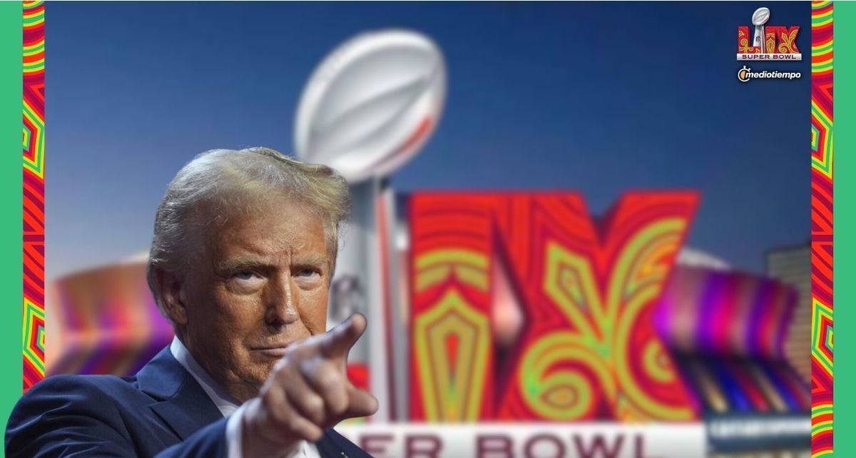 Tras la decisión de Donald Trump de ir al Super Bowl LIX, la NFL tomó esta controvertida decisión. Foto: Especial