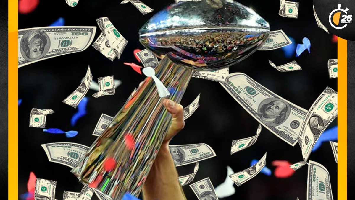 Los ganadores del Super Bowl serán recompensados económicamente. (Foto: AFP)