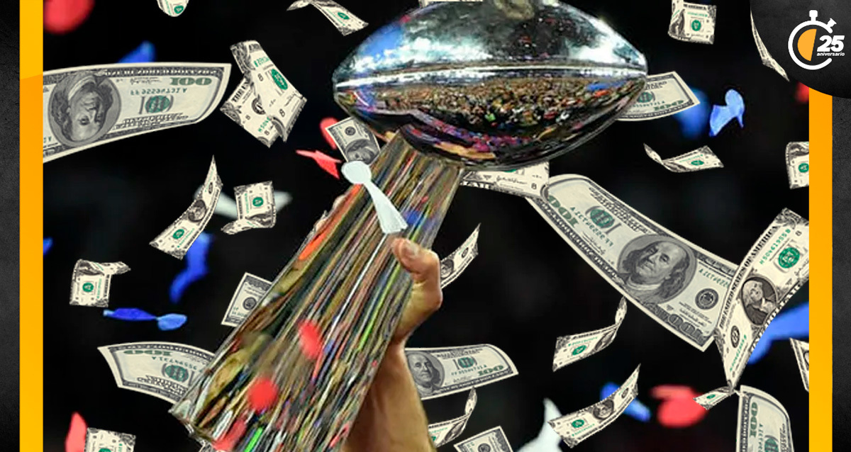 Los ganadores del Super Bowl serán recompensados económicamente. (Foto: AFP)