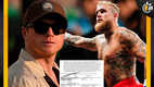 Jake Paul reveló contrato firmado por Canelo Álvarez. (Fotos: Mexsport y @jakepaul)