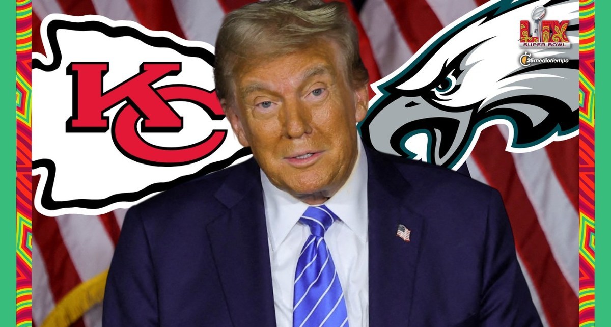 Donald Trump eligió a su favorito para ganar el Super Bowl LIX (Reuters)
