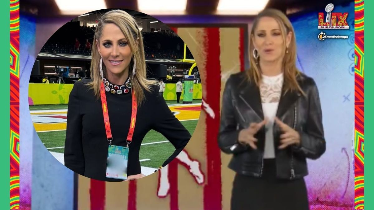 Inés Sainz brilla con su elegante vestuario en el Super Bowl 2025