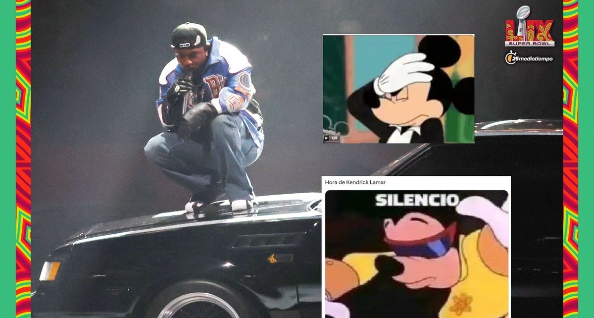 Kendrick Lamar presentó el show de medio tiempo del Super Bowl LIX (AFP | X)