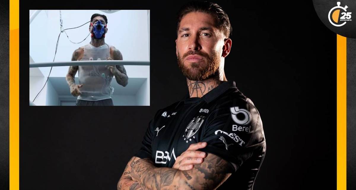 Sergio Ramos aprobó con éxito las pruebas médicas (@Rayados)