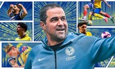 André Jardine y su equipo de época (Foto: Especial)