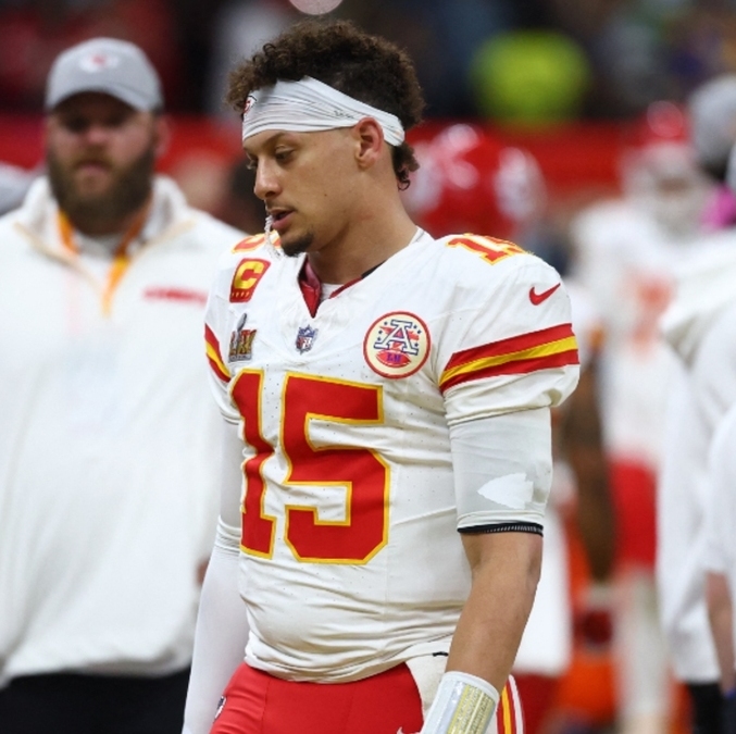 Patrick Mahomes en el Super Bowl LIX (Foto: Reuters)
