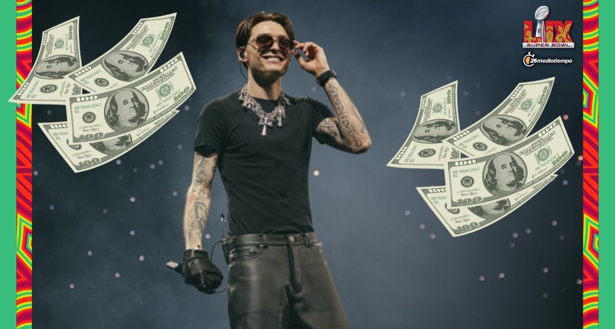 Peso Pluma apuesta con el rapero Tyga durante el Super Bowl 2025; conoce la cantidad