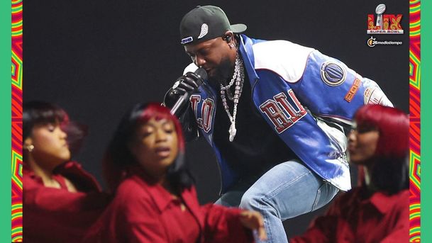 Así fue la presentación de Kendrick Lamar en el Super Bowl 2025| Foto: AFP