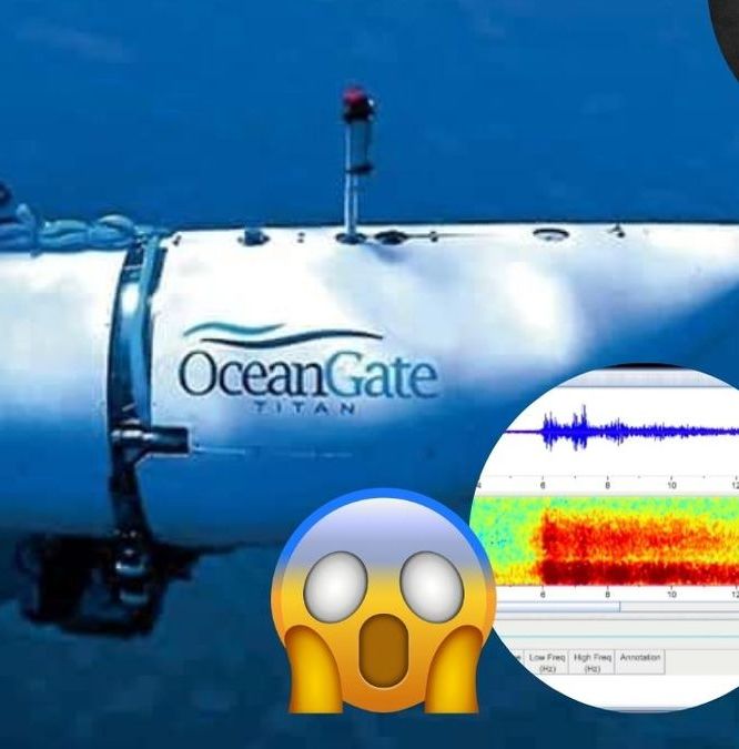 Comparten sonido inédito de la implosión del Submarino Titán