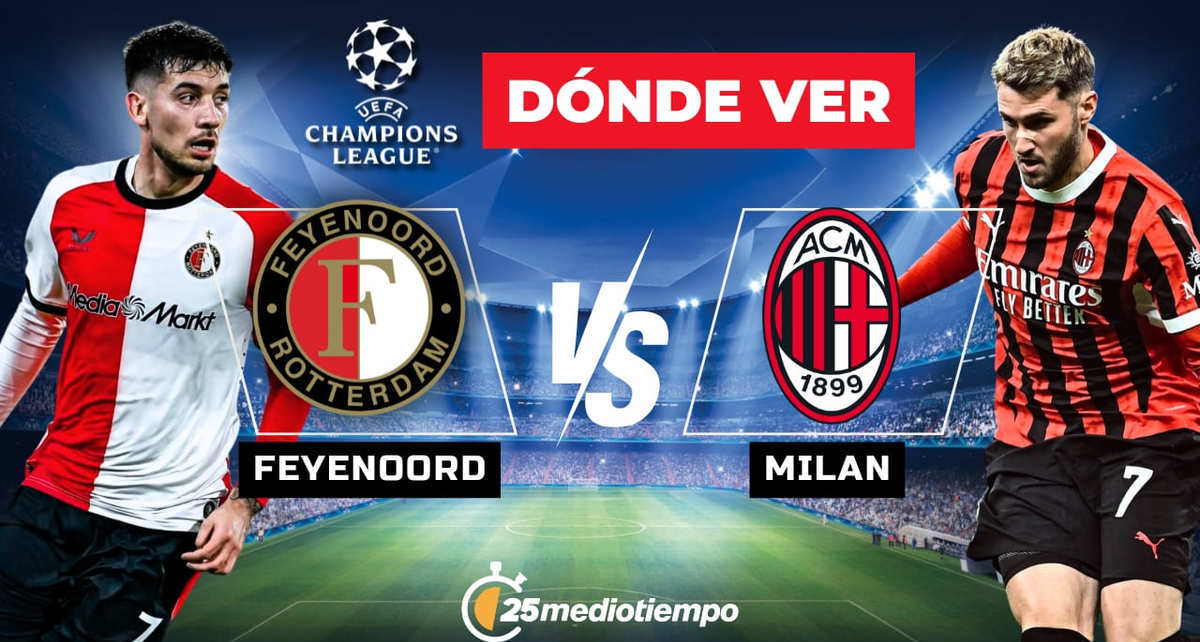 Consulta la previa de Feyenoord vs AC Milan para ver EN VIVO Playoffs de Champions League. Foto: Karla Rodríguez