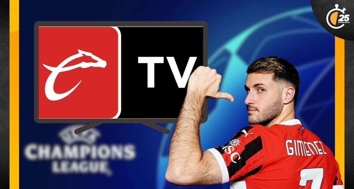 Sigue esta guía para descargar Caliente TV y mirar a Santiago Gimenez en la Champions League. Foto: Especial