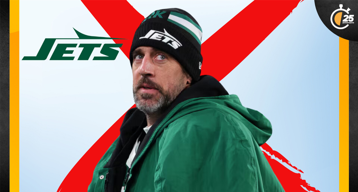 Aaron Rodgers se va de los Jets. (FOTO: Reuters)