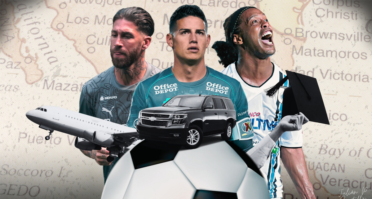Las estrellas han venido a la Liga MX con diferentes pedidos para poder fichar. (FOTO: Leo Santillán)