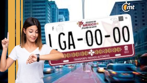 Gobierno del Estado de México informa los últimos días para realizar el cambio de placas