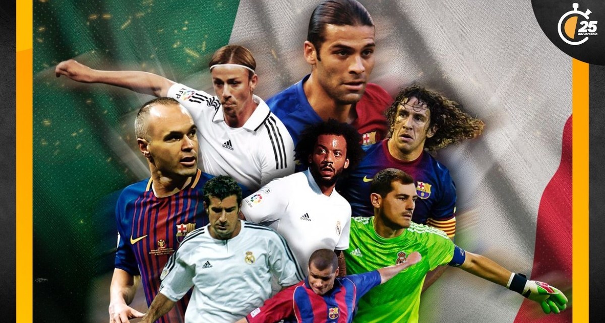 Las leyendas del Real Madrid y Barcelona jugarán en México (Esepcial)
