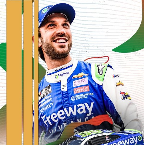 Nascar Cup Series sale por primera vez de Estados Unidos.