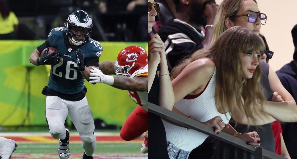 Saquon Barkley destacó la 'labor' de Taylor Swift por la NFL (Reuters)