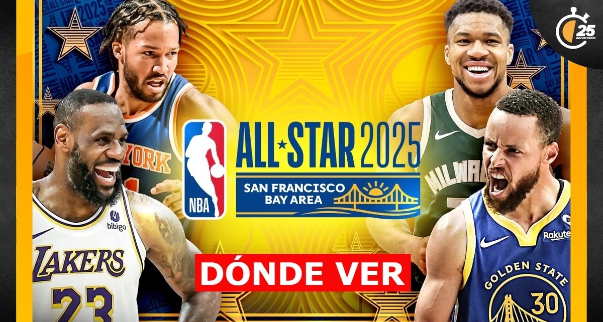 Consulta los horarios y canales en vivo para ver el NBA All-Star Game 2025 HOY. Foto: NBA