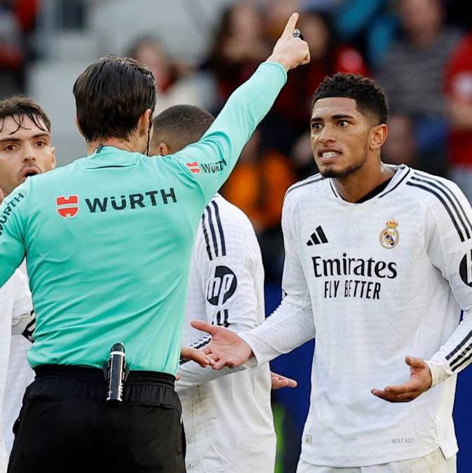 Jude Bellingham se perderá el siguiente partido ante Girona (Reuters).