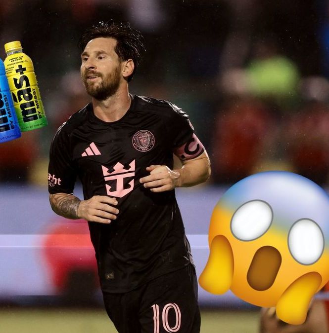 Messi anuncia su línea de bebidas hidratantes para deportistas (REUTERS)