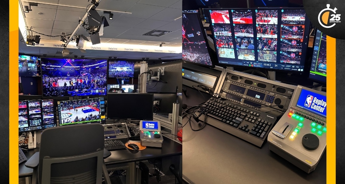 NBA Replay Center (Cortesía: Amazon Prime)