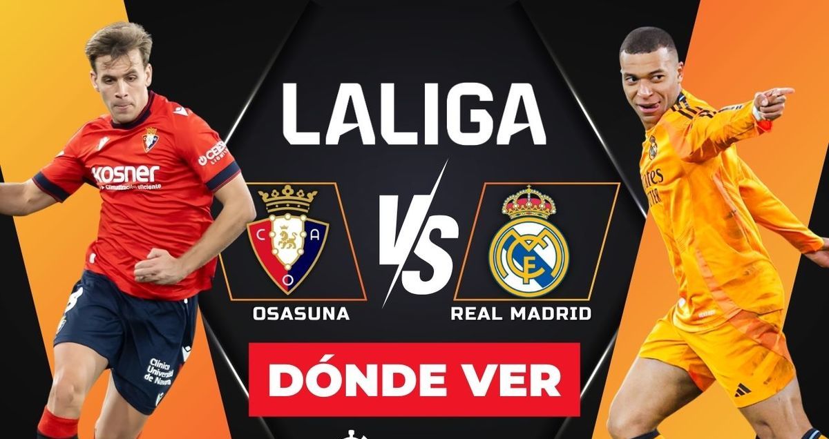 Osasuna vs Real Madrid EN VIVO 2025