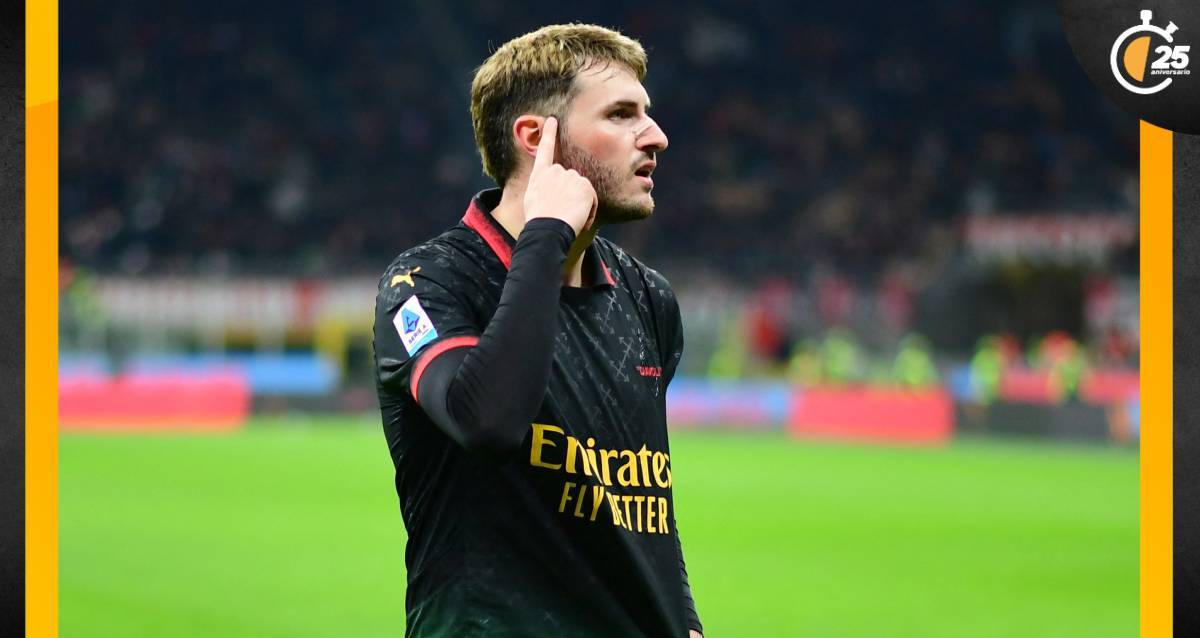 Santi Gimenez anotó su segundo gol con el AC Milan (Reuters).