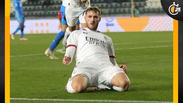 Santiago Gimenez suma un gol y una asistencia en sus primeros dos juegos con el Milan (X: @SerieA_EN)