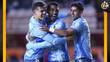 John Kennedy es felicitado tras uno de sus goles (Imago7)
