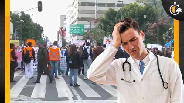 Manifestación trabajadores de la salud; conoce vialidades afectadas 17 de febrero de 2025