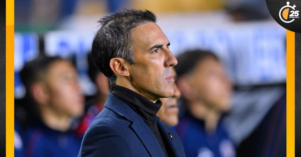 Vicente Sánchez funge como DT interino de Cruz Azul (MexSport).