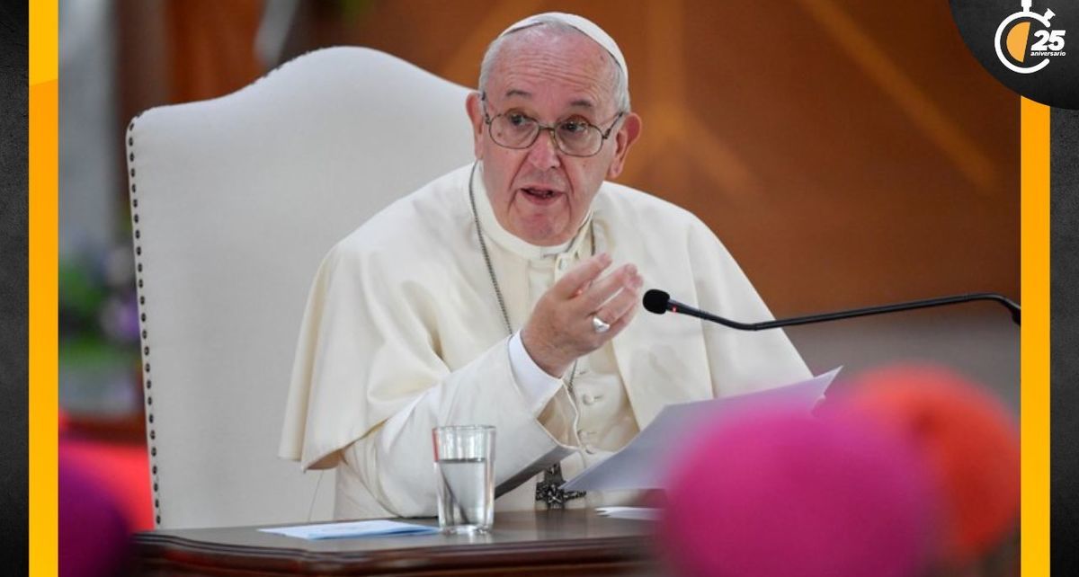 Papa Francisco una reunión con cardenales y obispos en el Santuario del Beato Nicolás Boonkerd Kitbamrung en Bankgok, Tailandia (Reuters)
